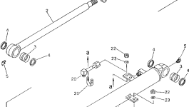 Цилиндр 21U-63-76140 Komatsu