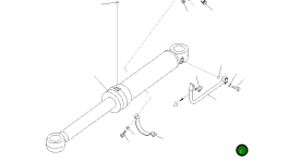 Трубка 208-62-64640 Komatsu