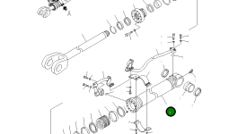 Цилиндр 707-13-11771 Komatsu