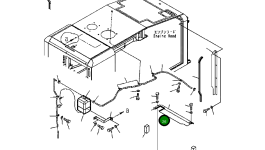 Уплотнение 419-54-B6040 Komatsu