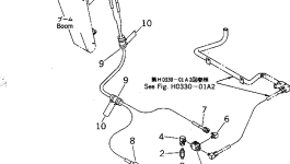 Шланг 21U-973-2231 Komatsu