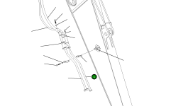 Трубка 209-970-K440 Komatsu