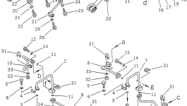Трубка 421-62-13244 Komatsu
