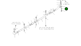 Труба 6162-13-5820 Komatsu