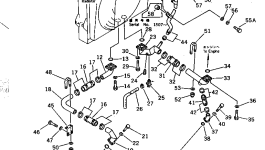 Трубка 561-03-41210 Komatsu