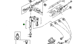 Топливная форсунка 4918163M91 Komatsu