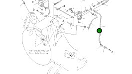 Трубка 567-95-71590 Komatsu