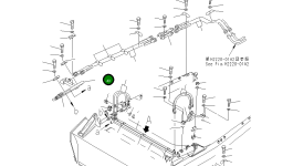 Трубка 154-922-4380 Komatsu