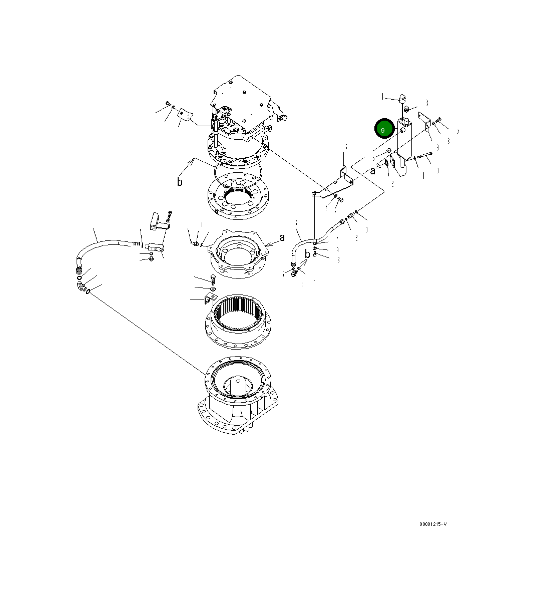 Труба 205-26-41271 Komatsu
