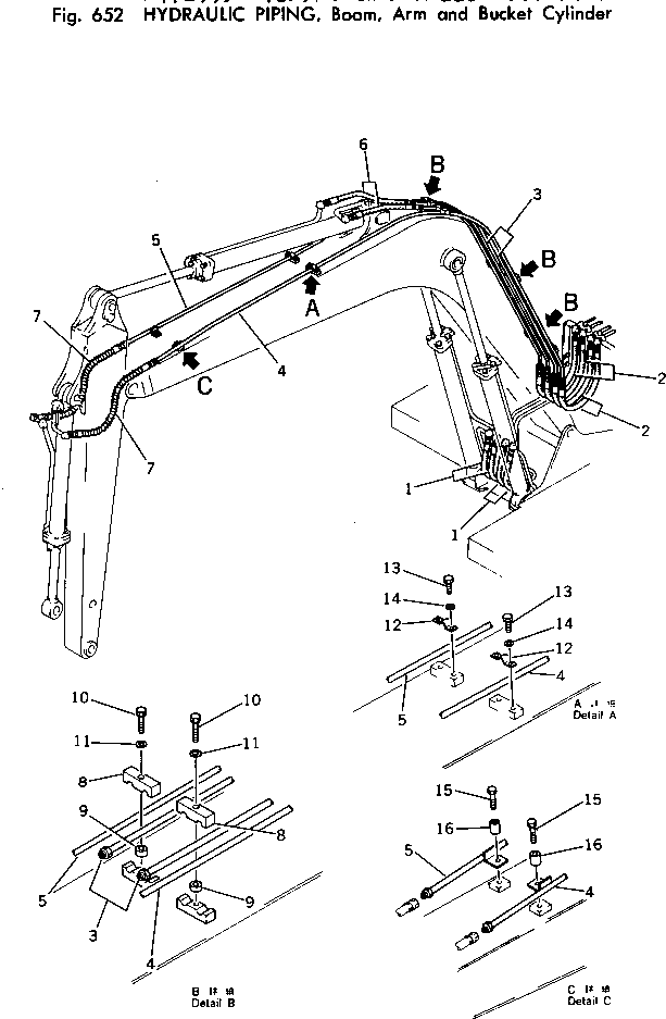 Трубка 202-62-47111 Komatsu