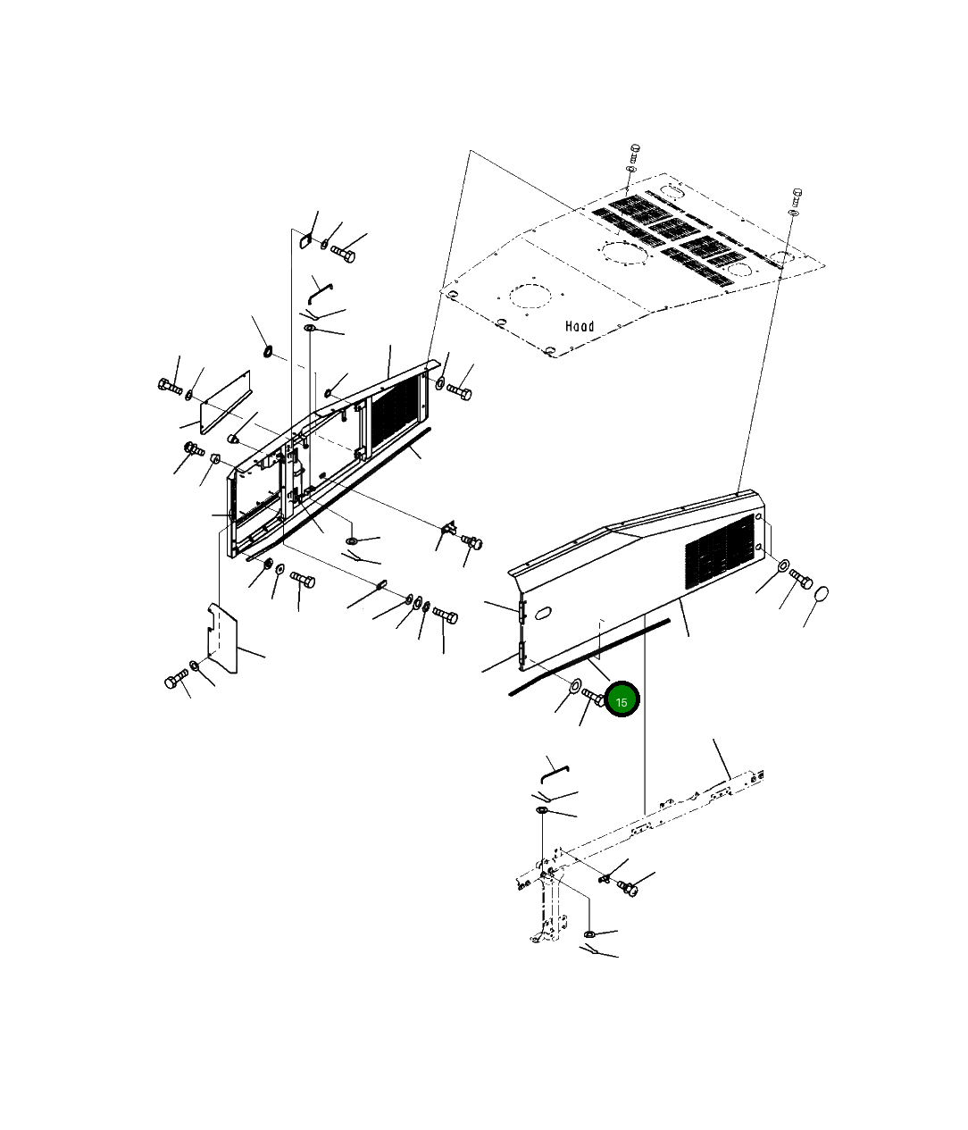Уплотнение 425-54-41850 Komatsu