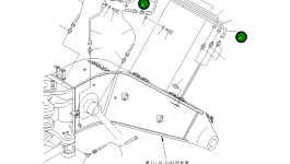 Трубка 208-70-64680 Komatsu