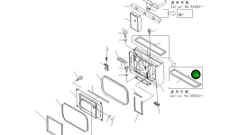 Уплотнение 42C-56-31830 Komatsu