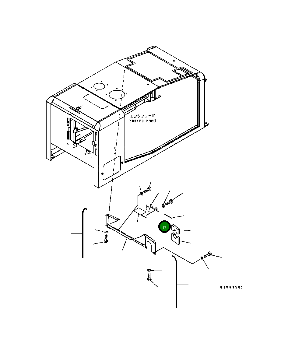 Уплотнение 419-54-B5870 Komatsu