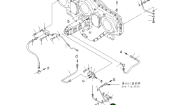 Трубка 262-19-71270 Komatsu