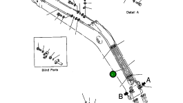 Трубка 208-70-64152 Komatsu