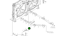 Трубка 209-03-77710 Komatsu