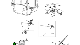 Фара 885111126 Komatsu