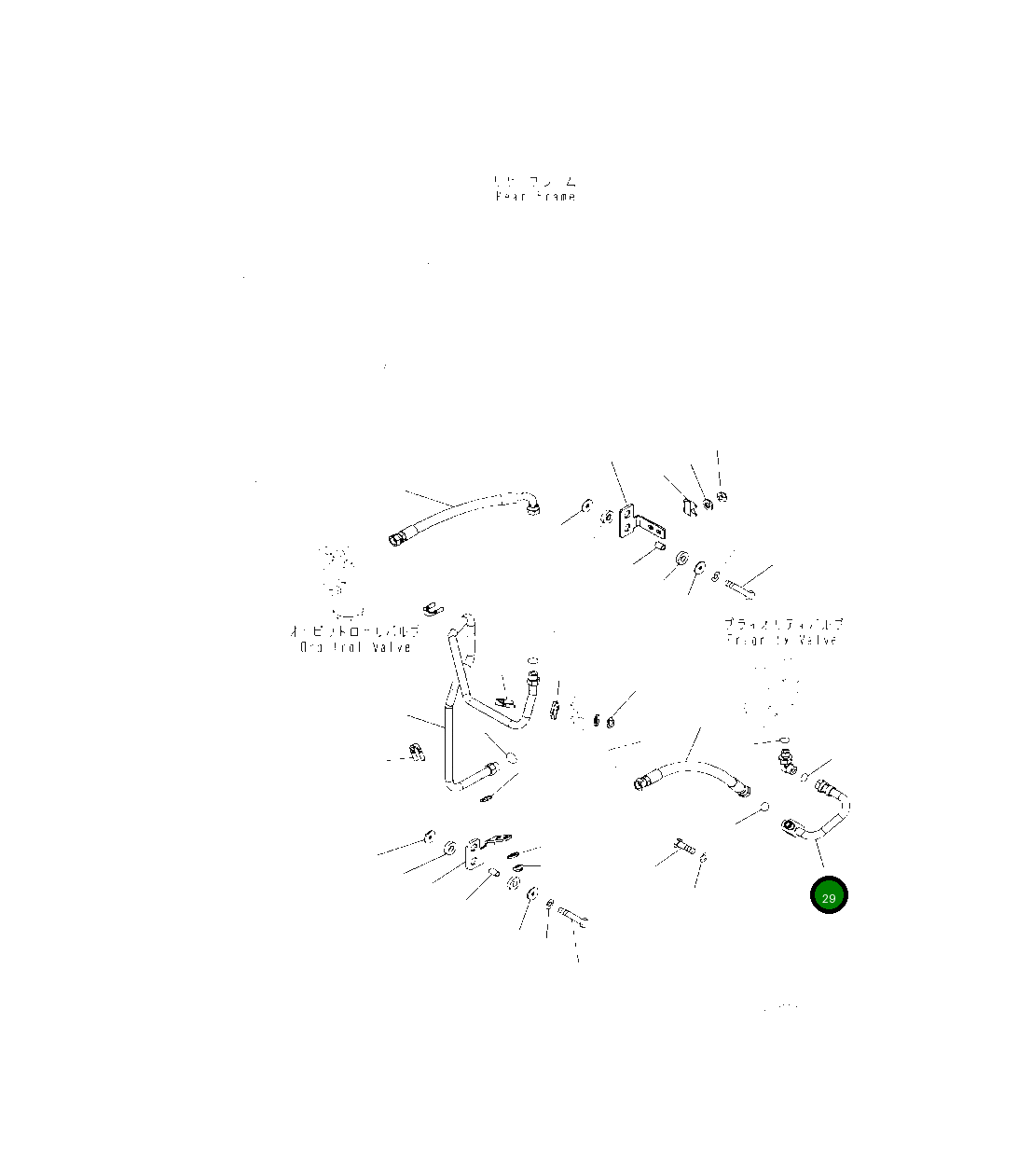 Трубка 419-62-52410 Komatsu