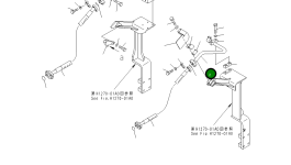 Трубка 208-970-6280 Komatsu