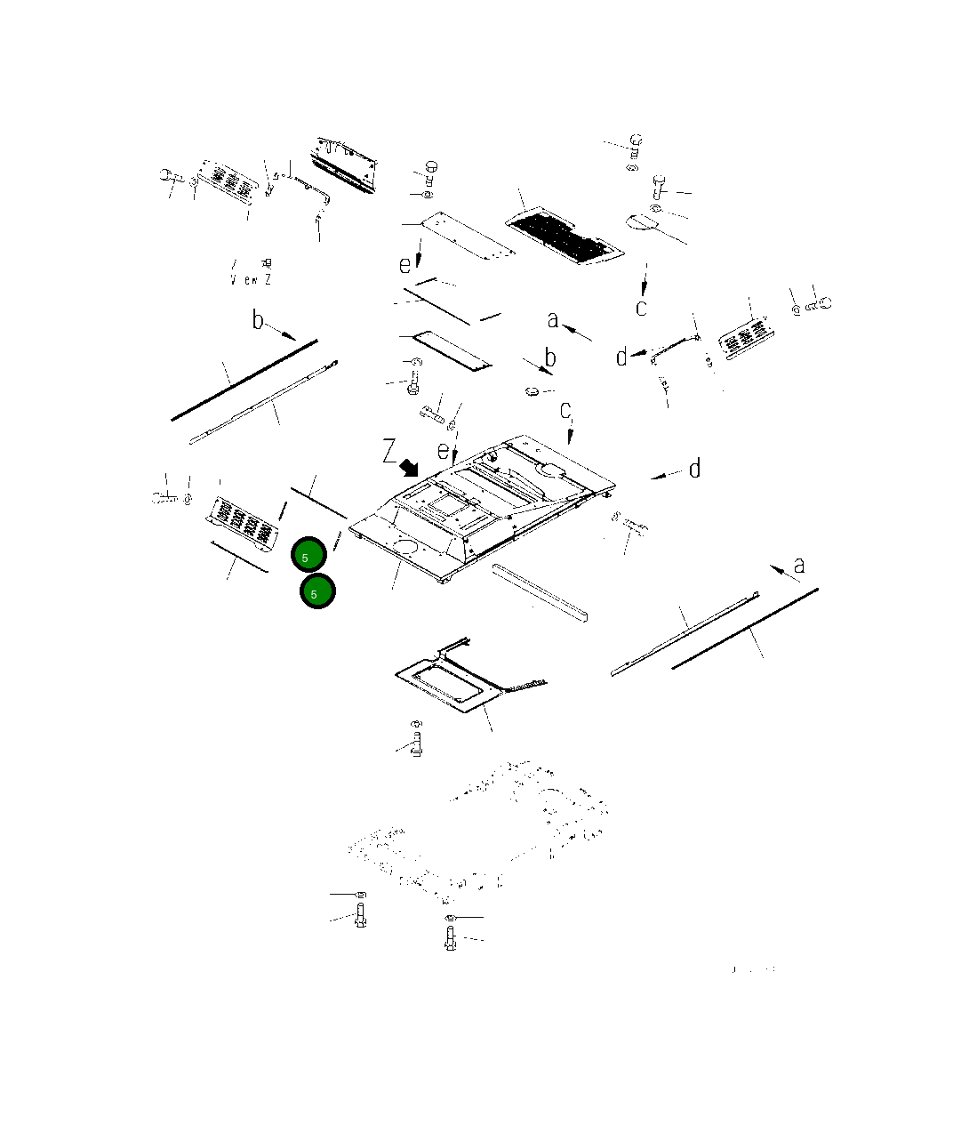 Уплотнение 419-54-62671 Komatsu