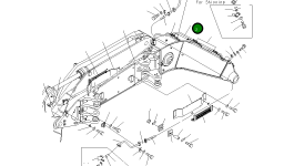 Трубка 208-62-74680 Komatsu