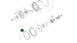 Уплотнение 421-12-12241 Komatsu