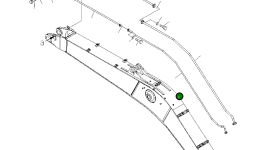 Трубка 208-970-7131 Komatsu