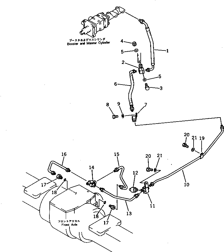 Шланг 418-43-17122 Komatsu