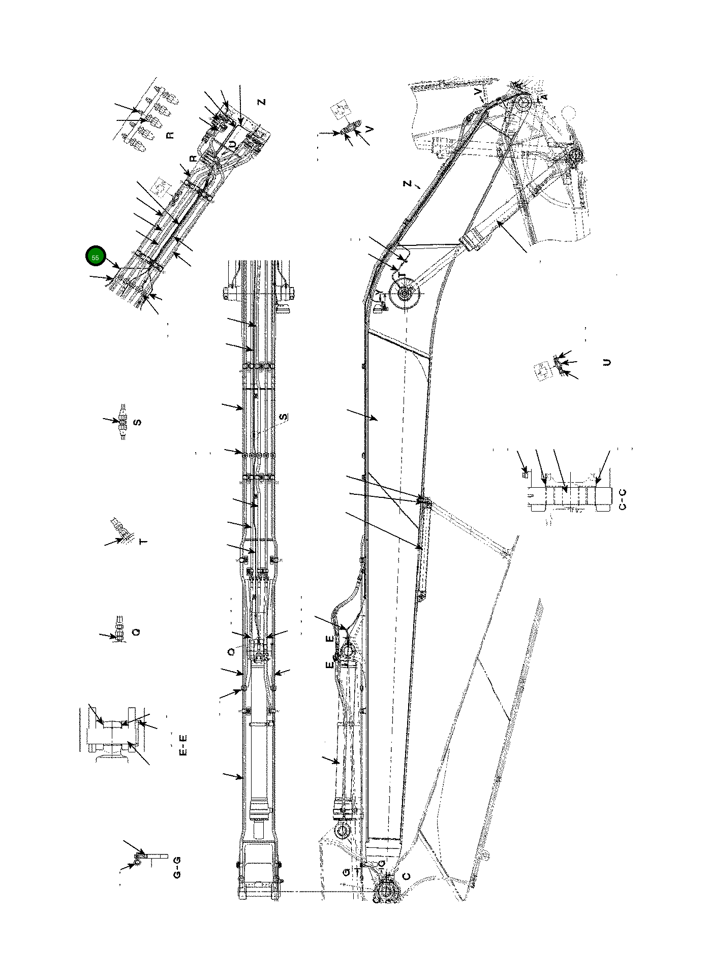Трубка 208-70-83250 Komatsu