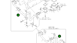 Трубка 6215-61-7411 Komatsu