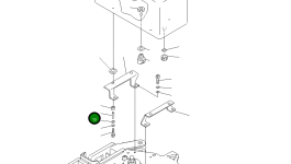 Труба 2692-8-41220 Komatsu