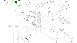 Уплотнение 4A1-54-25840 Komatsu