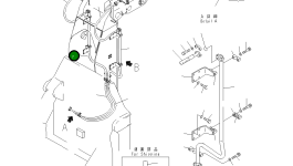 Трубка 209-62-74511 Komatsu