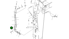 Трубка 209-943-7570 Komatsu