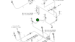 Трубка 209-64-12340 Komatsu