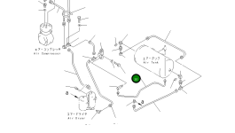 Трубка 234-44-31840 Komatsu
