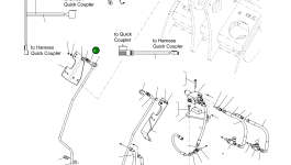 Трубка 423-T90-H280 Komatsu