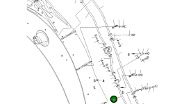 Трубка 209-62-76110 Komatsu