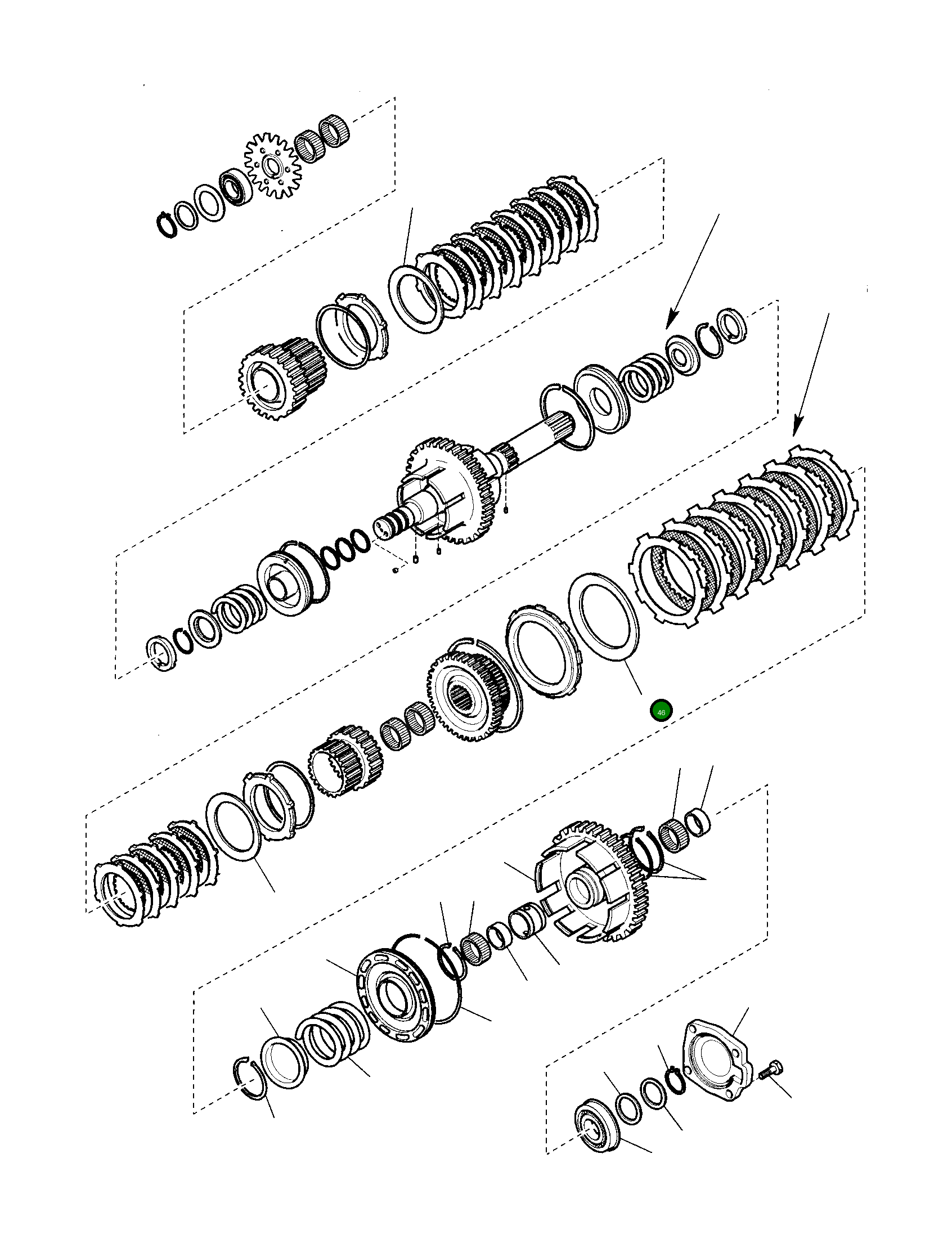 Тарельчатая пружинная шайба CA0140117 Komatsu