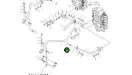 Трубка 209-62-73470 Komatsu