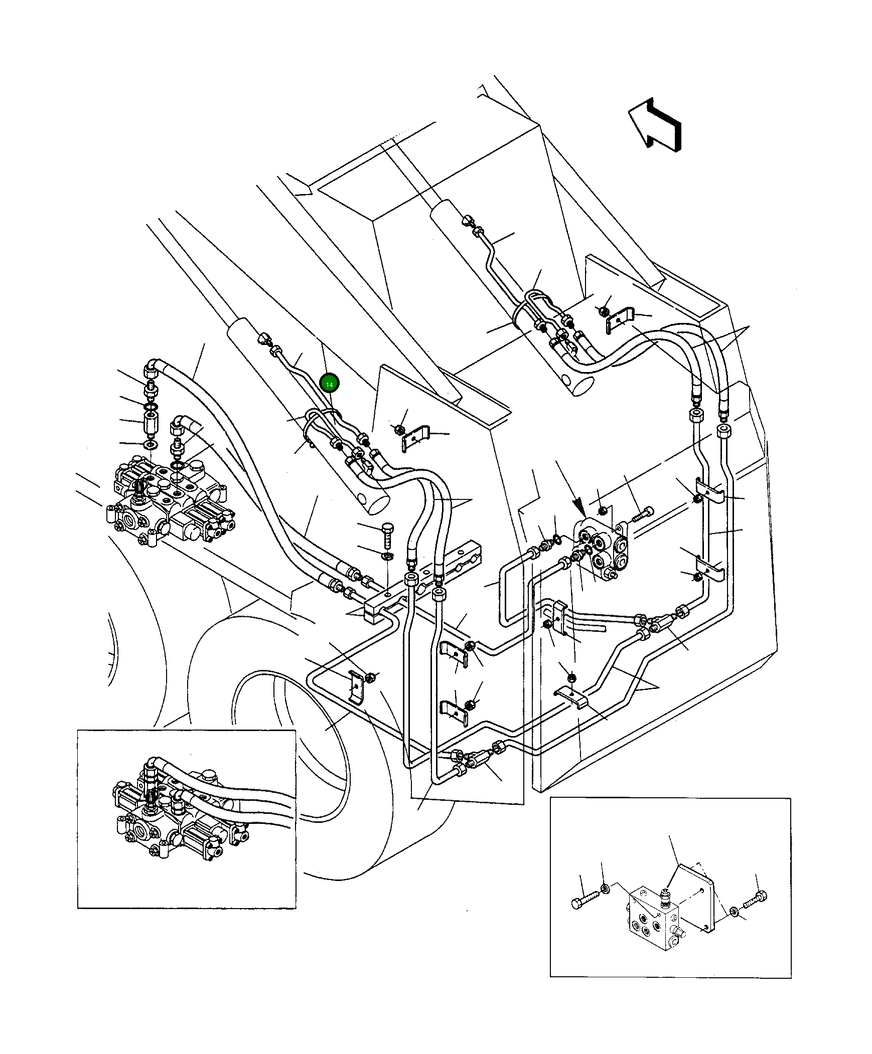 Труба 334410075 Komatsu