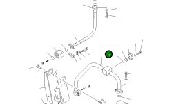Трубка 426-S33-1180 Komatsu