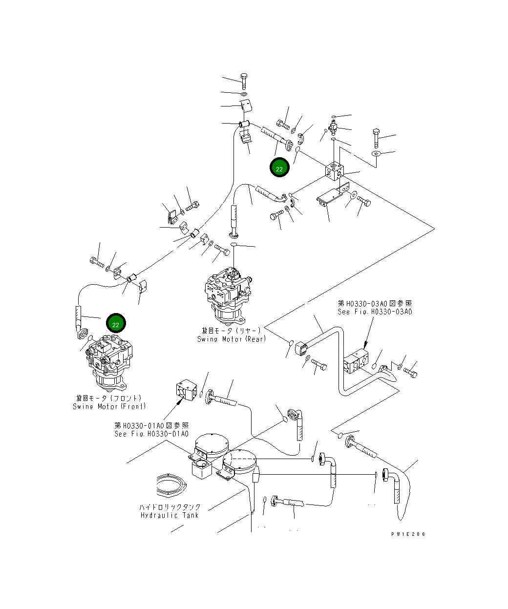 Трубка 07114-01028 Komatsu