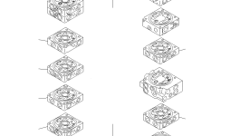 Управляющий клапан 723-1A-12402 Komatsu