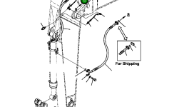 Трубка 208-70-42130 Komatsu