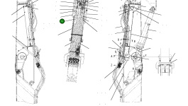 Трубка 208-62-KC930 Komatsu