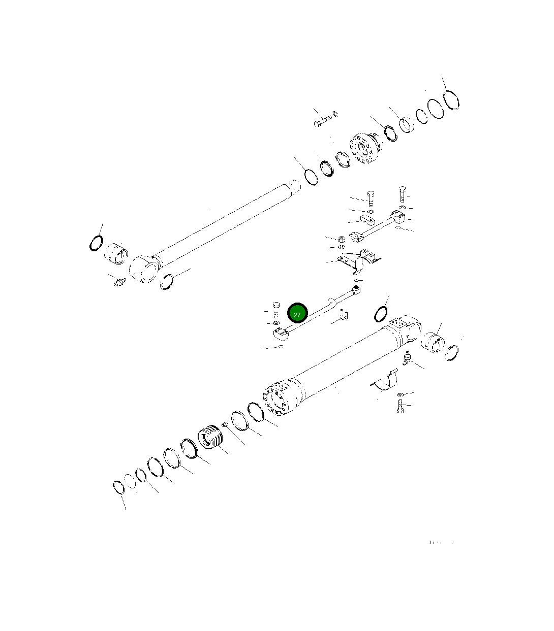 Трубка 707-86-55990 Komatsu