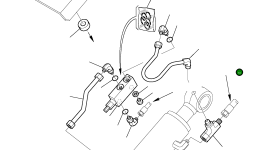Труба 3F45A7056 Komatsu