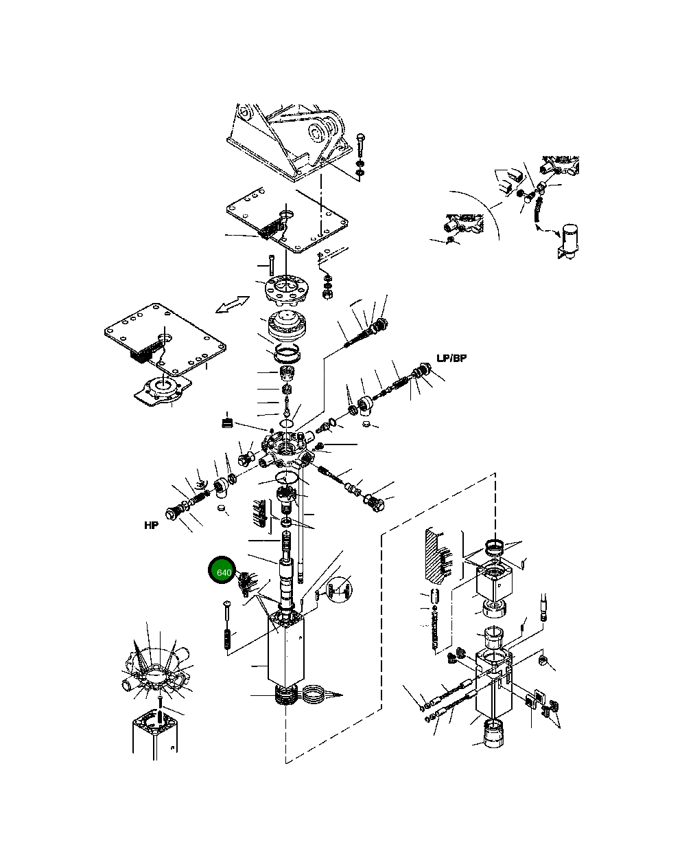 Уплотнение штока WG86355658 Komatsu